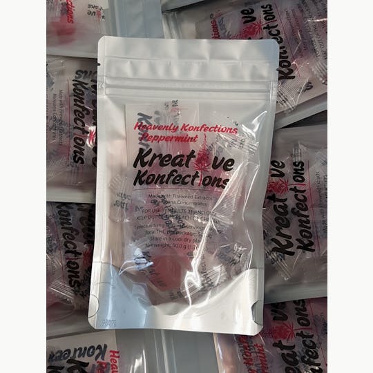 Kreative Konfections - Peppermint Heavenly Konfections | Indica | 100mg | 10pk - 1