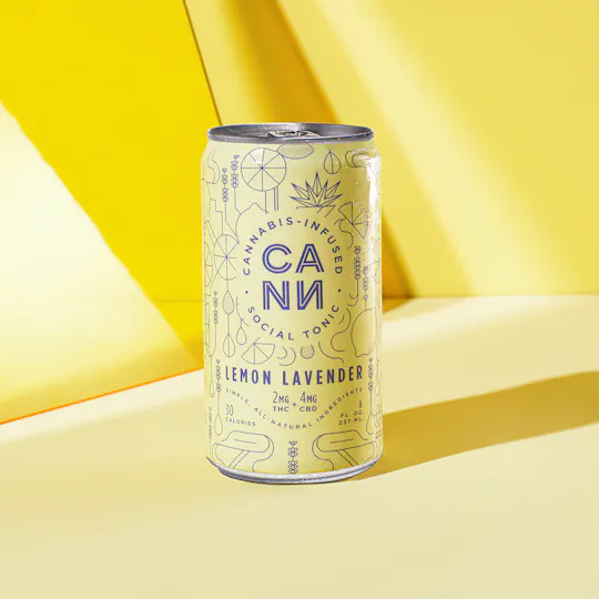 Lemon Lavender Social Tonic (6pk) - Cann Lemon Lavender Social Tonic (6pk) - Cann