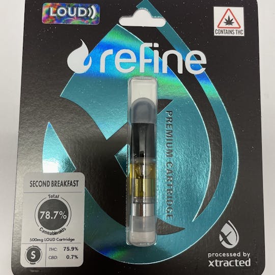 Refine New England (Medical) - Loud Resin Cartridge (0.5g) - 2nd Breakfast - 1