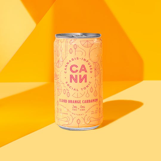 Cann - Blood Orange Cardamom Social Tonic (6pk) - 1