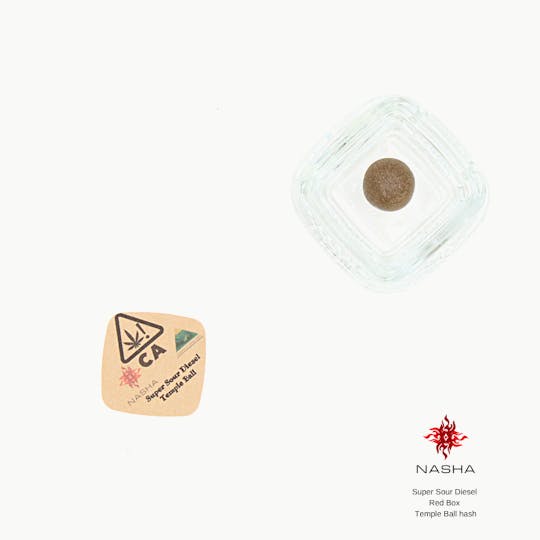 NASHA - Super Sour Diesel Red Temple Ball Hash - 1