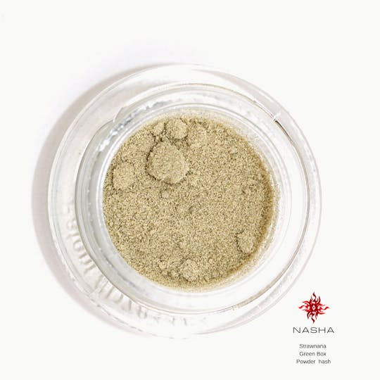 NASHA - Strawnana Green Powder Hash - 1