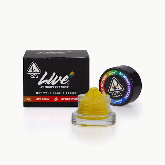 Heavy Hitters - LIVE Banana Pie Full Spectrum Live Resin 1G - 1