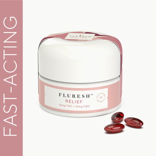 Fluresh - Fluresh Softgels: Relief 1:1 THC:CBD - 1