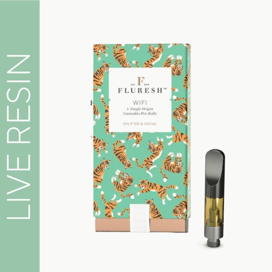 Fluresh - Fluresh .5g Live Resin Vape Cart: Wifi - 1