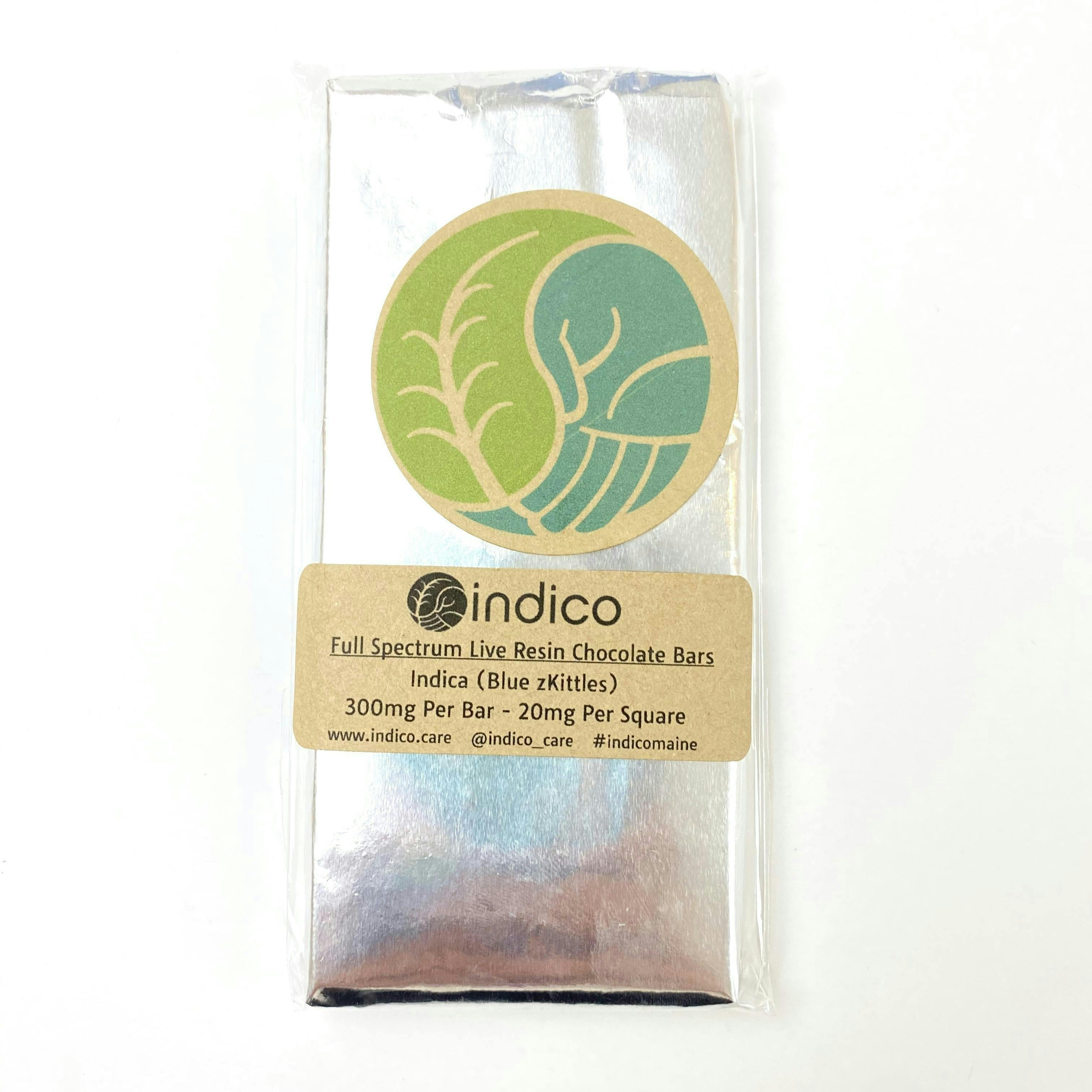 Indico - Full Spectrum Live Resin Chocolate Bar (Indica) - 1