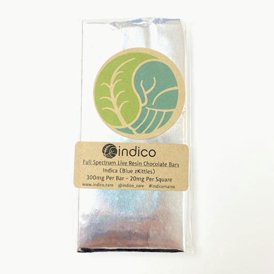 Indico - Full Spectrum Live Resin Chocolate Bar (Indica) - 1