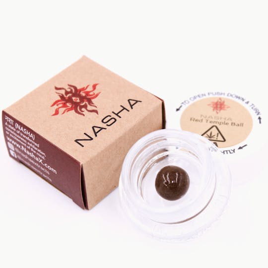 NASHA - Redwood Summer, Red Temple Ball Hash - 1