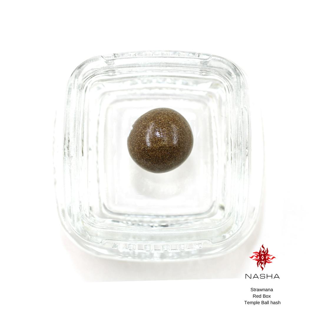NASHA - Strawnana Red Temple Ball Hash - 1