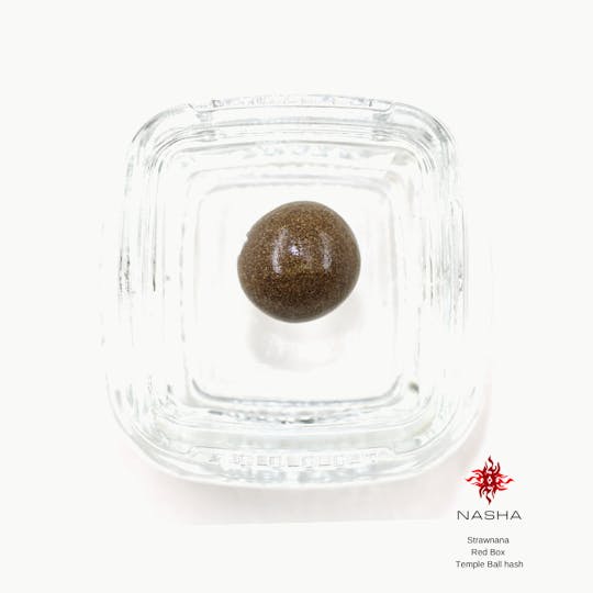 NASHA - Strawnana Red Temple Ball Hash - 1
