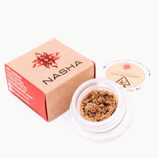 NASHA - Creme de Luna, Orange Powder Hash - 1