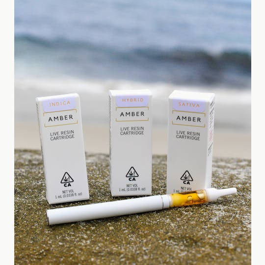 Amber - Amber Live Resin Cartridge - OG Glue - 1