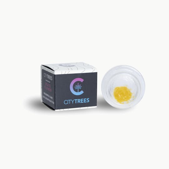 City Trees - City Trees x State Flower Wedding Cake - 1