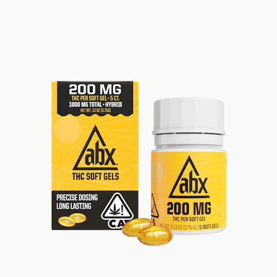 ABX / absoluteXtracts - ABX - 200mg THC Soft Gels - 5ct - 1