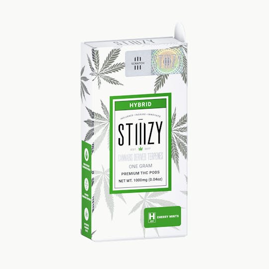 STIIIZY - Vape Cartridge - CHERRY MINTS 1G CDT Pod - STIIIZY - 1