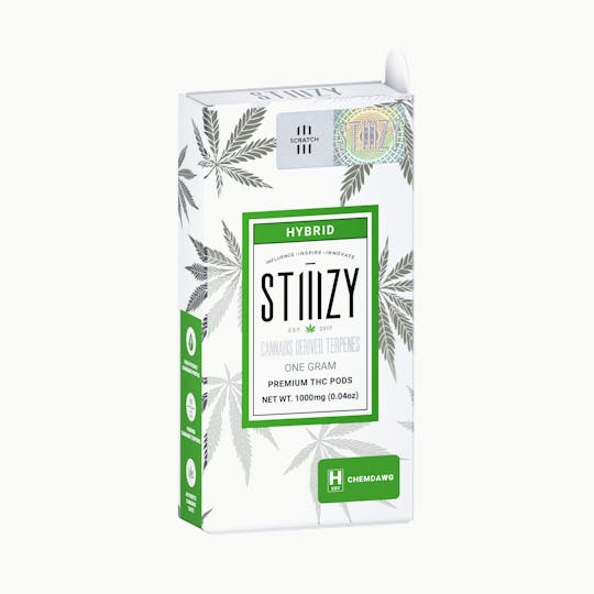 STIIIZY - Vape Cartridge - CHEMDAWG 1G CDT Pod - STIIIZY - 1