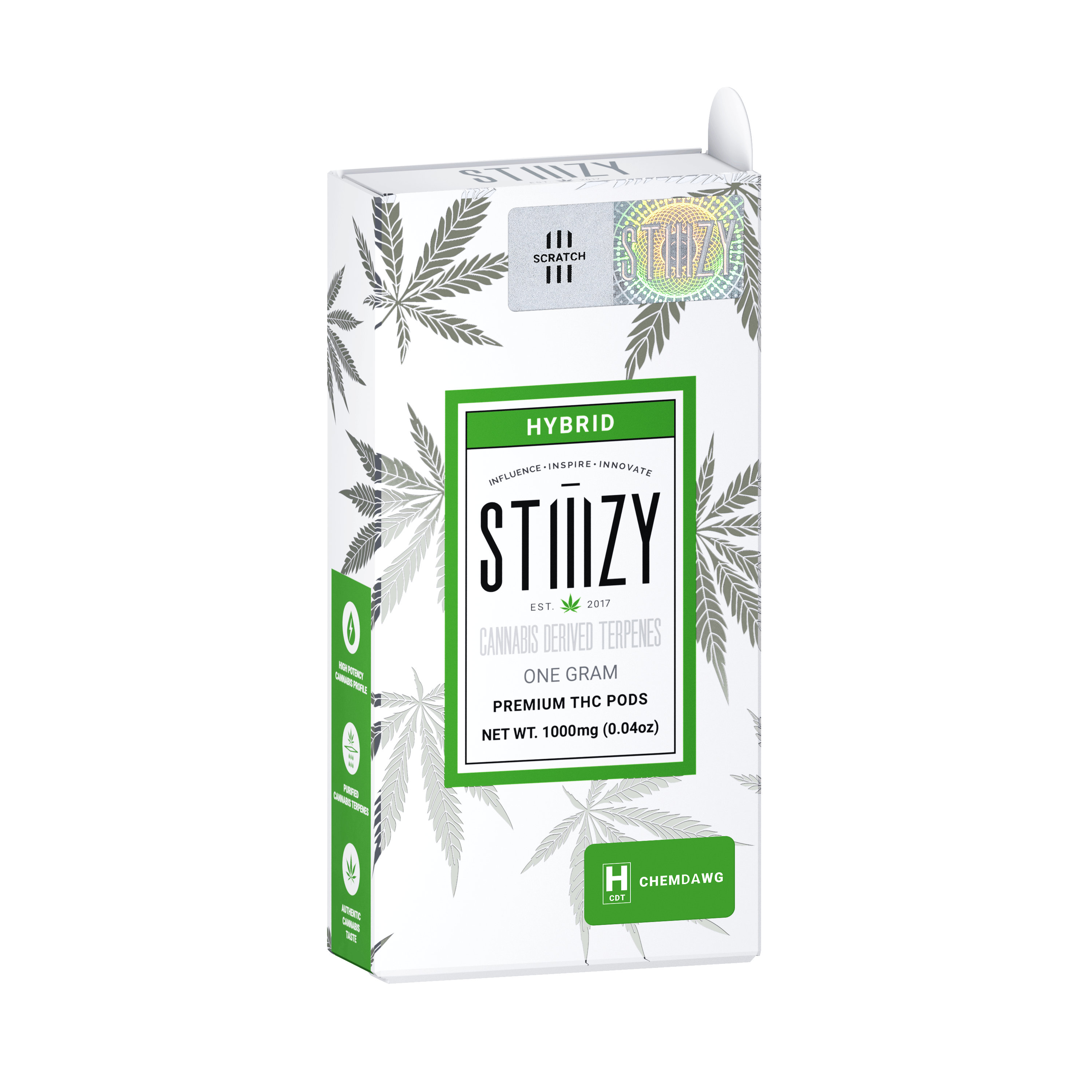 STIIIZY - Vape Cartridge - CHEMDAWG 1G CDT Pod - STIIIZY - 1