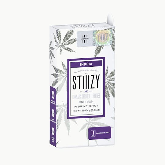 STIIIZY - Vape Cartridge - INCREDIBLE HULK 1G CDT Pod - STIIIZY - 1