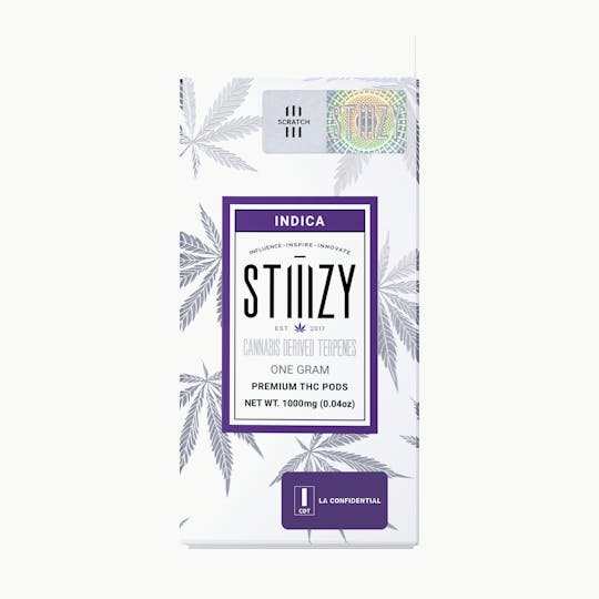 STIIIZY - Vape Cartridge - LA CONFIDENTIAL 1G CDT Pod - STIIIZY - 1