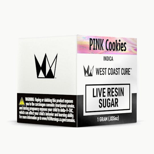 West Coast Cure - Pink Cookies Live Resin Sugar - 1