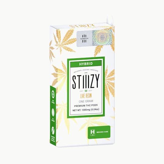 STIIIZY - Vape Cartridge - WEDDING CAKE 1G Live Resin Pod - STIIIZY - 1