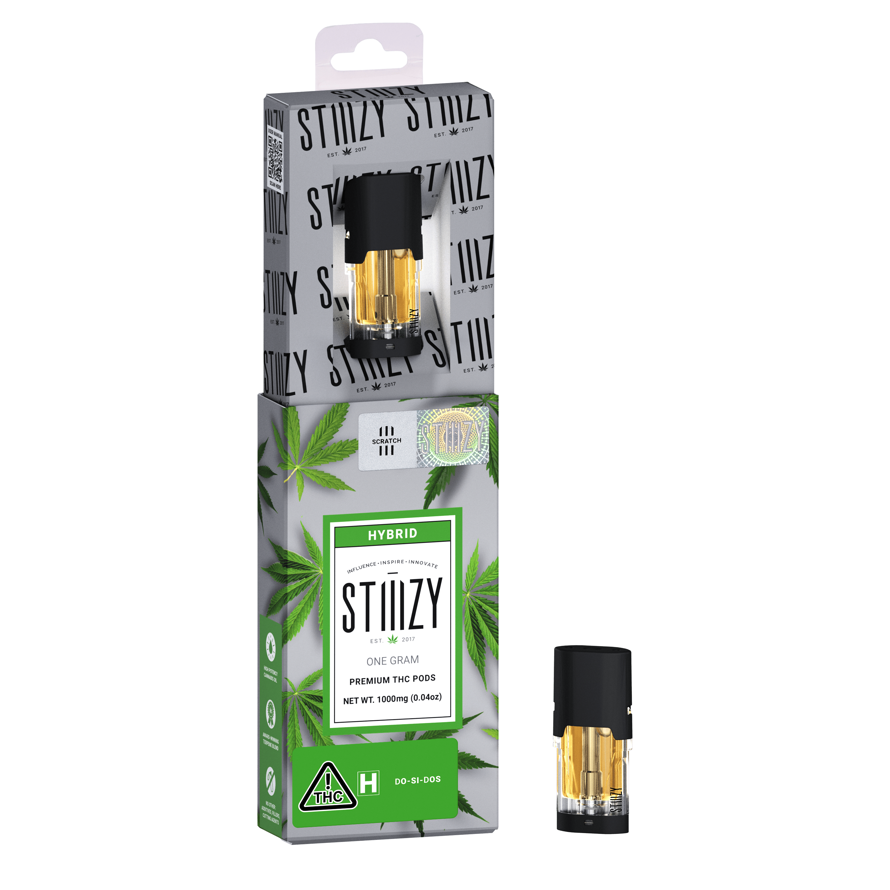 Vape Cartridge - DO-SI-DOS 1G Original THC Pod - STIIIZY