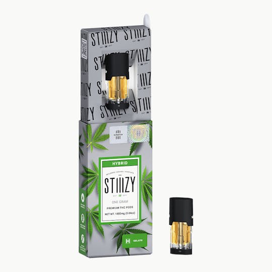 STIIIZY - Vape Cartridge - GELATO 1G Original THC Pod - STIIIZY - 1
