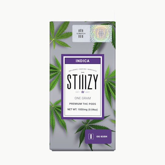STIIIZY - Vape Cartridge - OG KUSH 1G Original THC Pod - STIIIZY - 1