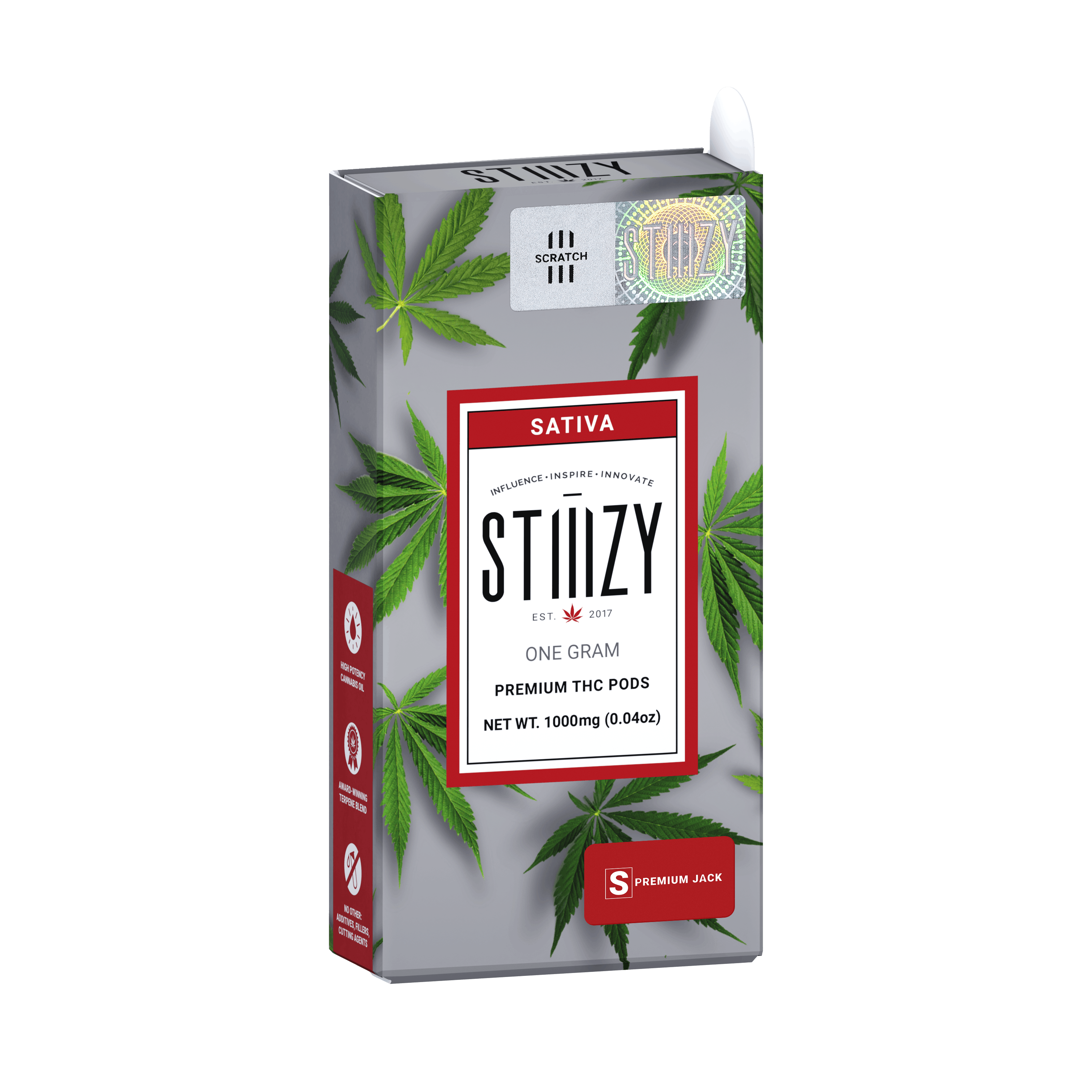 STIIIZY - Vape Cartridge - PREMIUM JACK 1G Original THC Pod - STIIIZY - 1