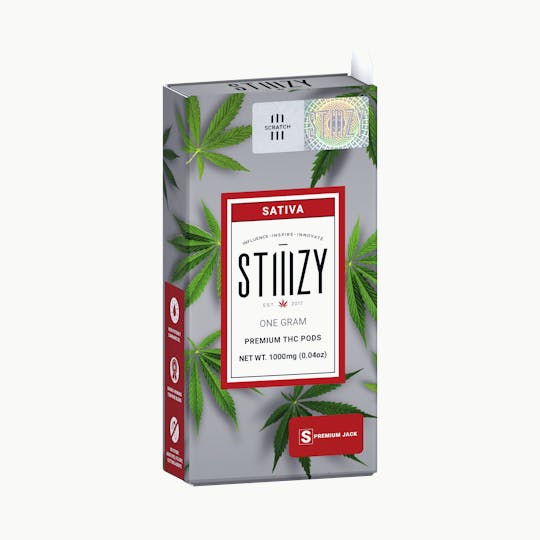 STIIIZY - Vape Cartridge - PREMIUM JACK 1G Original THC Pod - STIIIZY - 1