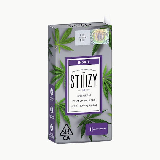 STIIIZY - Vape Cartridge - SKYWALKER 1G Original THC Pod - STIIIZY - 1