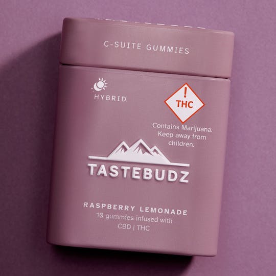 TasteBudz - Raspberry Lemonade 50:1 Rosin Gummies | CBD | THC | - 1