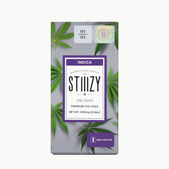 STIIIZY - Vape Cartridge - KING LOUIS XIII 1G Original THC Pod - STIIIZY - 1
