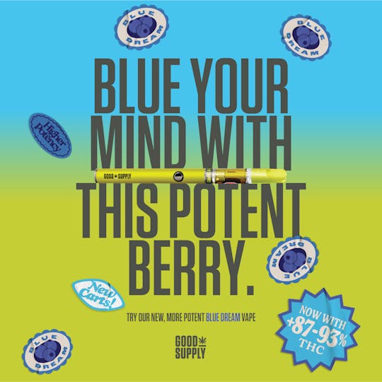 Good Supply - Blue Dream 510 Vape - 1