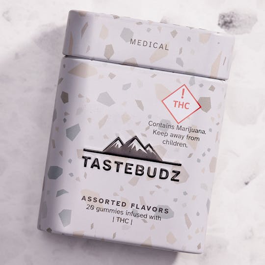 TasteBudz - MED Assorted Flavors Gummies 1100mg - 1