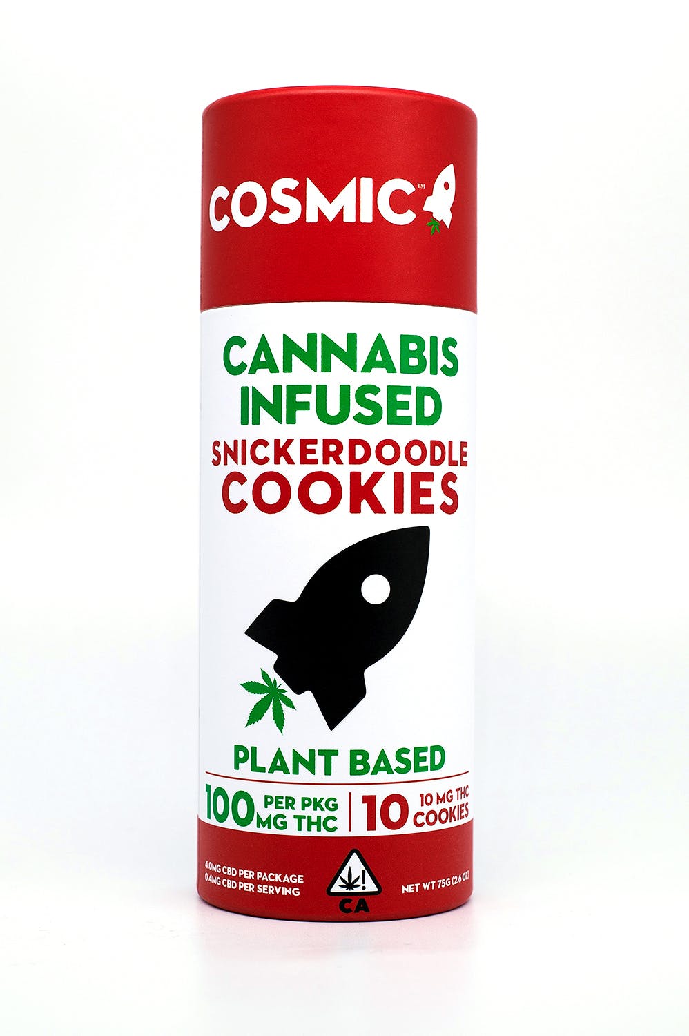 Cosmic Edibles - Snickerdoodle Cookies Tube 100MG - 1