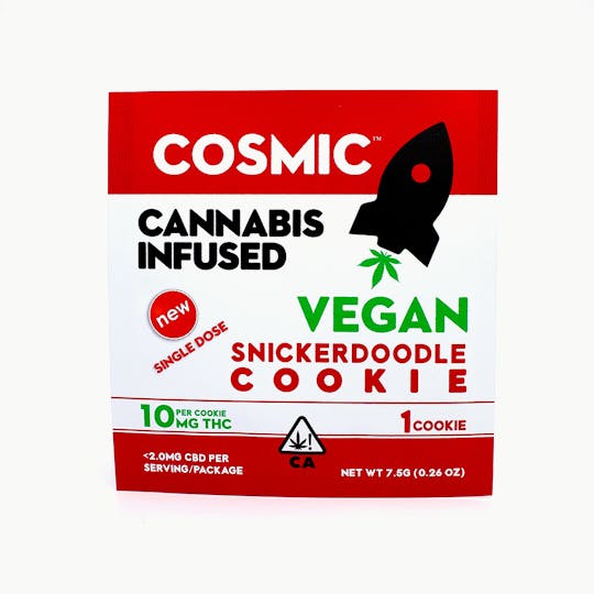 Cosmic Edibles - Snickerdoodle Cookie Single 10MG - 1