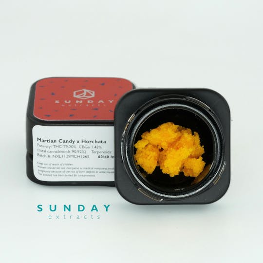 Sunday Extracts - 1g Concentrate Martian Candy x Horchata - 1