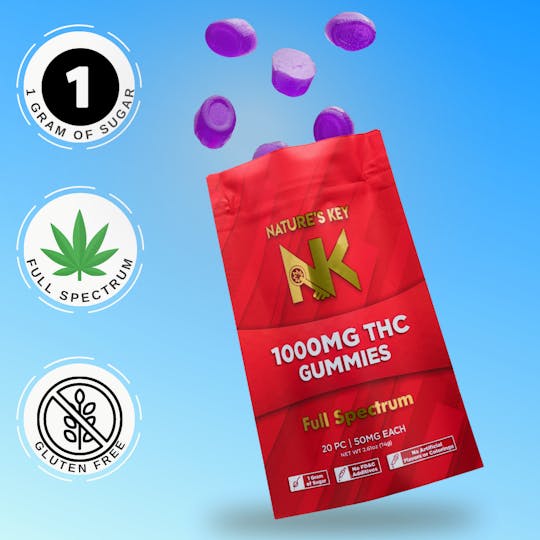 Natures Key - Berry Heaven 1000mg - 1