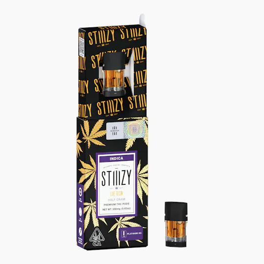 STIIIZY - Vape Cartridge - PLATINUM OG .5G Live Resin Pod - STIIIZY - 1