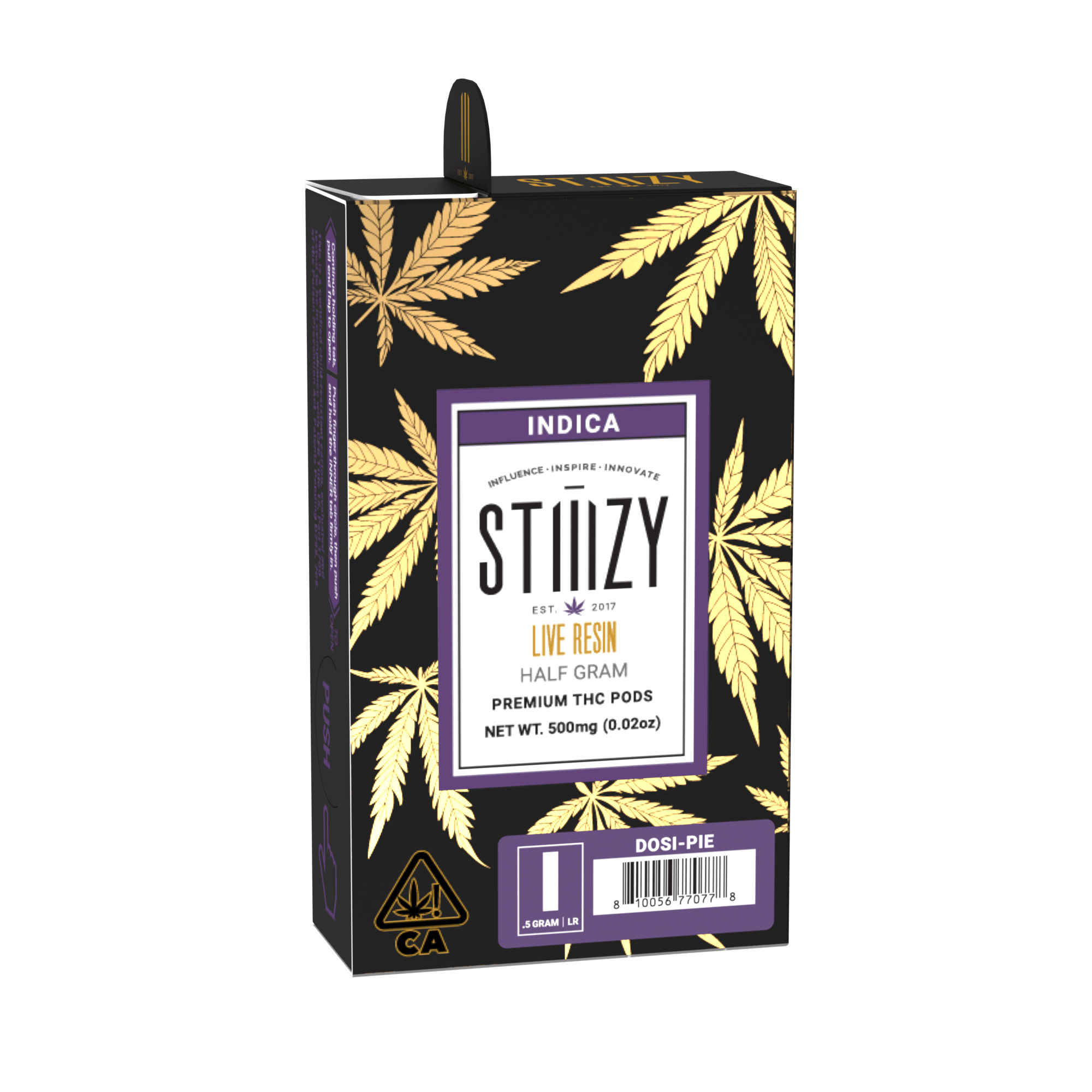 STIIIZY - Vape Cartridge - DOSI-PIE .5G Live Resin Pod - STIIIZY - 1