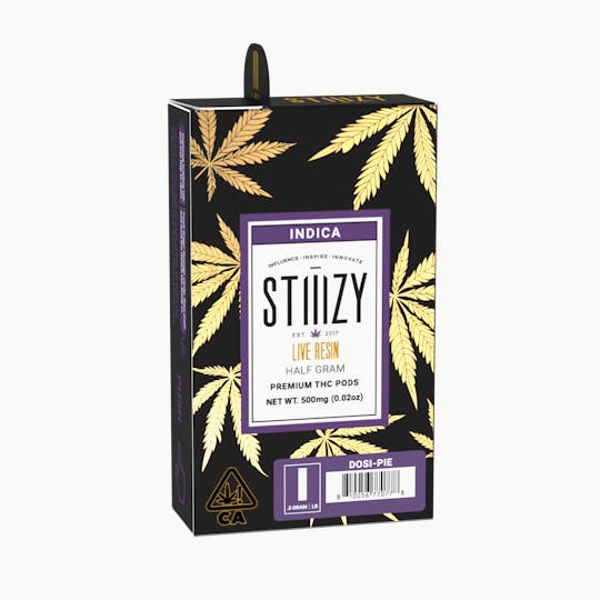STIIIZY - Vape Cartridge - DOSI-PIE .5G Live Resin Pod - STIIIZY - 1