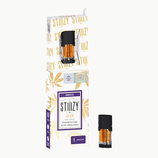 STIIIZY - Vape Cartridge - KUSH CAKE 1G Live Resin Pod - STIIIZY - 1
