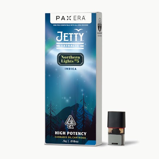 Jetty Extracts - Northern Lights #5 High THC PAX Era Pod .5g - 1