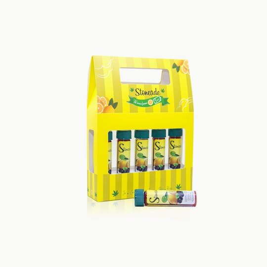 Stoneade by Albert Einstone's - Stoneade RELIEF 5-Pack 10mg THC/10mg CBD each (100mg Total) - 1