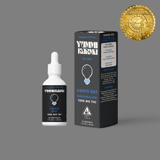 Yummi Karma - Yummi Karma Drops - Lights Out Drops 1000mg THC - 1