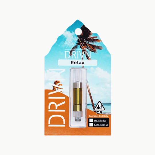 Platinum Vape - Platinum Vape Relax DRIVN 510 thread cartridge 1mL - 1