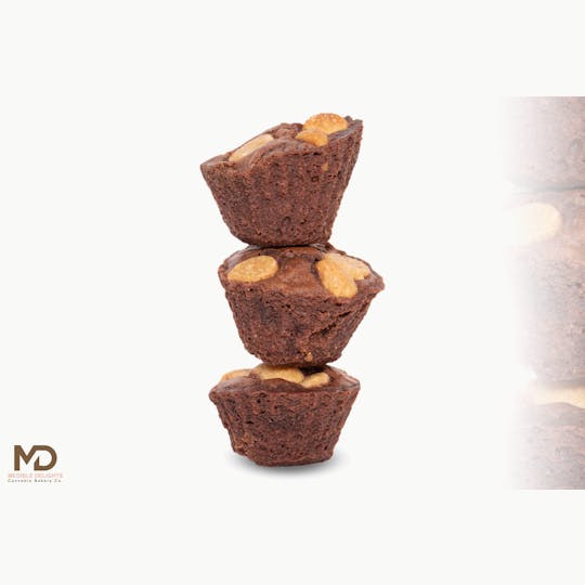Medible Delights - Peanut Butter Mini Brownies 100mg THC - 1