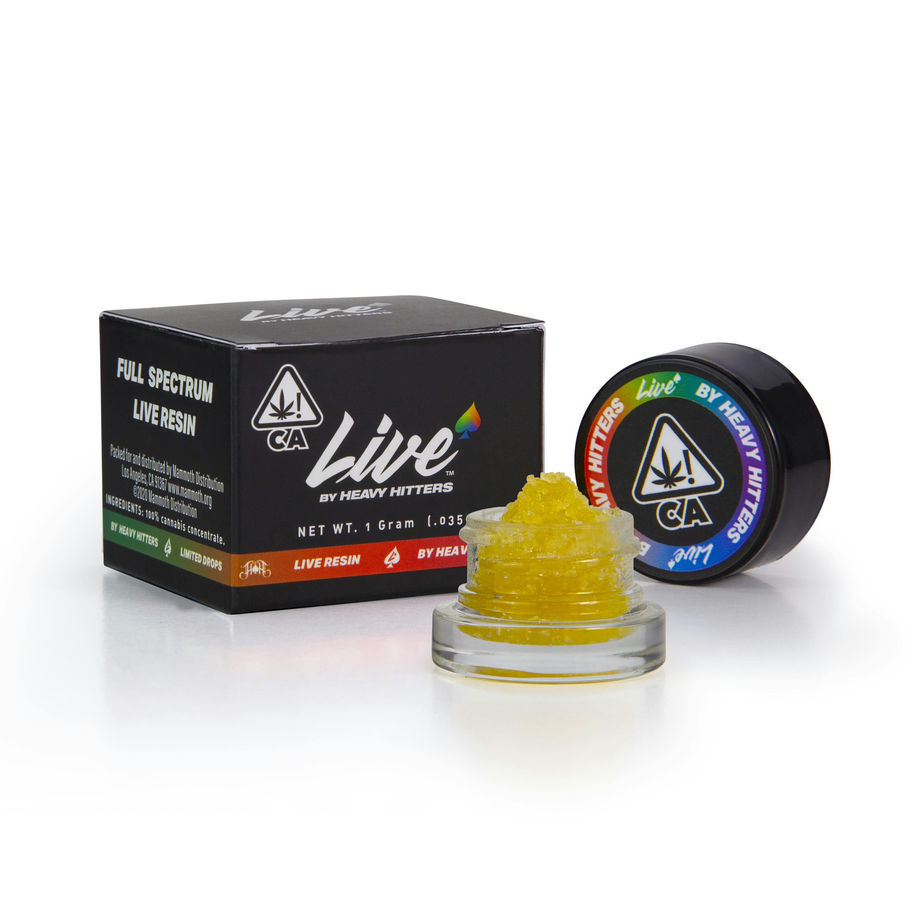 Heavy Hitters - LIVE Charlotte's Web (CBD) Live Resin 1G - 1