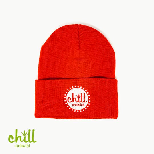 Chill Medicated - Cuffed Beanie | FW '20 | Red - 1
